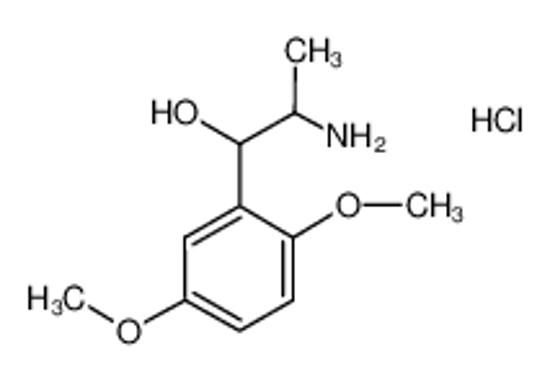 Picture of 2-amino-1-(2,5-dimethoxyphenyl)propan-1-ol,hydrochloride