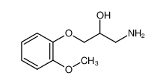 Imagem de 1-amino-3-(2-methoxyphenoxy)propan-2-ol