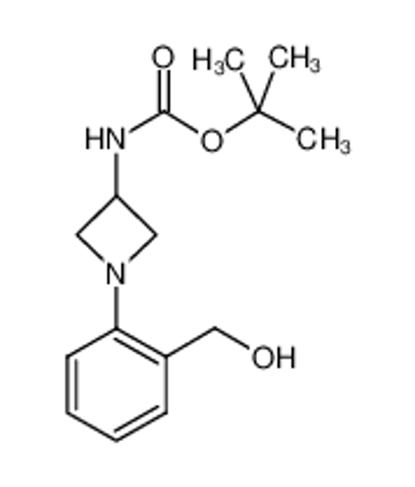 Picture of [1-(2-HYDROXYMETHYL-PHENYL)-AZETIDIN-3-YL]-CARBAMIC ACID TERT-BUTYL ESTER