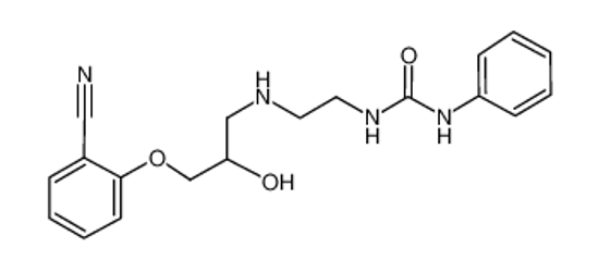 Picture of 1-[2-[[3-(2-cyanophenoxy)-2-hydroxypropyl]amino]ethyl]-3-phenylurea