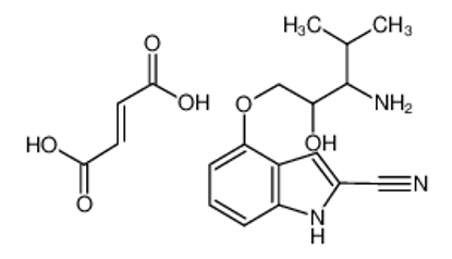 Изображение (-)-CYANOPINDOLOL HEMIFUMARATE