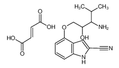 Picture of (-)-CYANOPINDOLOL HEMIFUMARATE