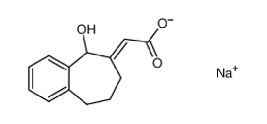 Picture of NCS-382,6,7,8,9-Tetrahydro-5-hydroxy-5H-benzocyclohept-6-ylideneaceticacid