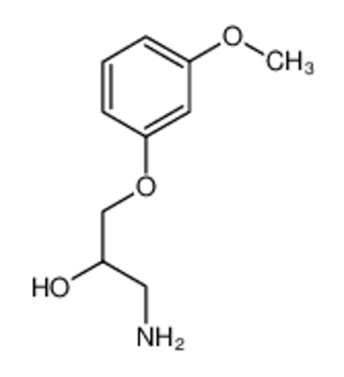Picture of 1-AMINO-3-(3-METHOXYPHENOXY)PROPAN-2-OL