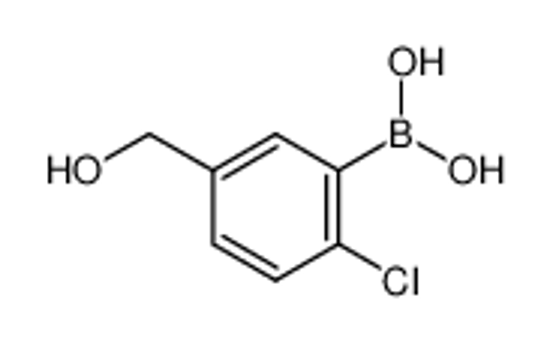 Picture of 2-Chloro-5-hydroxymethylphenylboronic acid