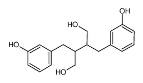 Picture of (2R,3R)-2,3-bis[(3-hydroxyphenyl)methyl]butane-1,4-diol