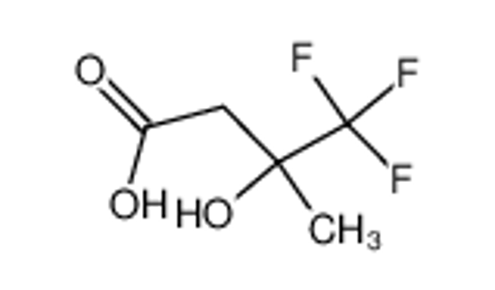 Picture of 4,4,4-trifluoro-3-hydroxy-3-methylbutanoic acid