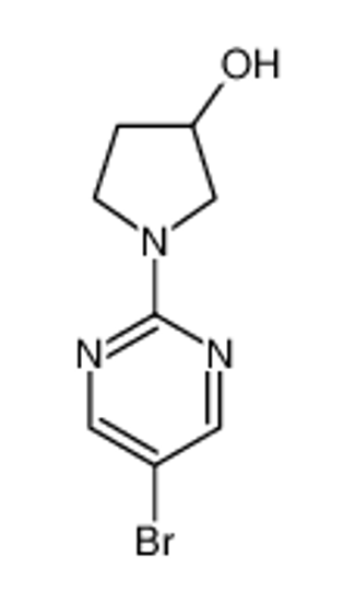 Picture of 1-(5-Bromopyrimidin-2-yl)-3-pyrrolidinol