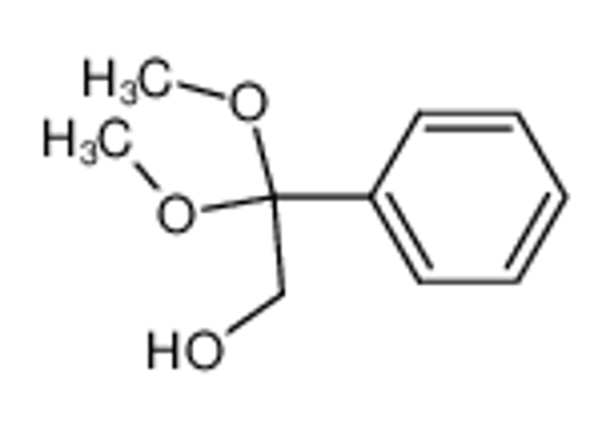 Picture of 2,2-dimethoxy-2-phenylethanol