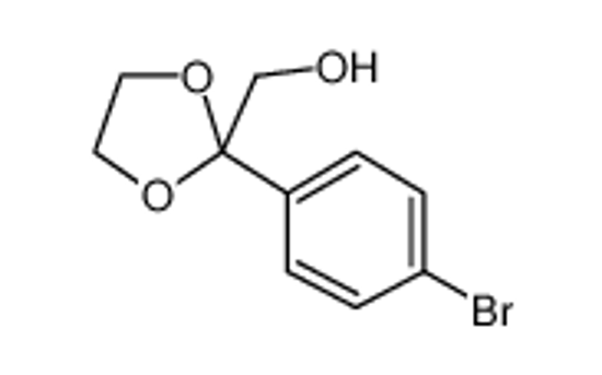 Picture of [2-(4-bromophenyl)-1,3-dioxolan-2-yl]methanol