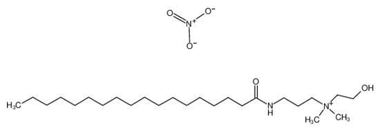 Picture of 2-hydroxyethyl-dimethyl-[3-(octadecanoylamino)propyl]azanium,nitrate