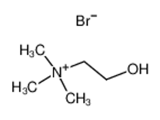 Picture of 2-hydroxyethyl(trimethyl)azanium,bromide