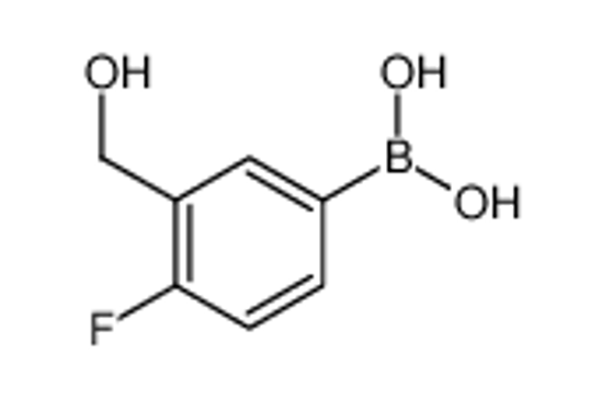 Picture of [4-Fluoro-3-(hydroxymethyl)phenyl]boronic acid