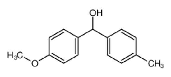 Picture of 4-METHOXY-4'-METHYLBENZHYDROL
