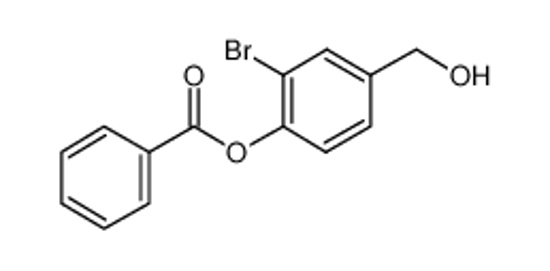 Picture of [2-bromo-4-(hydroxymethyl)phenyl] benzoate