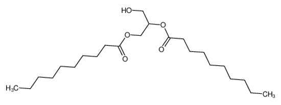Imagem de (2-decanoyloxy-3-hydroxypropyl) decanoate