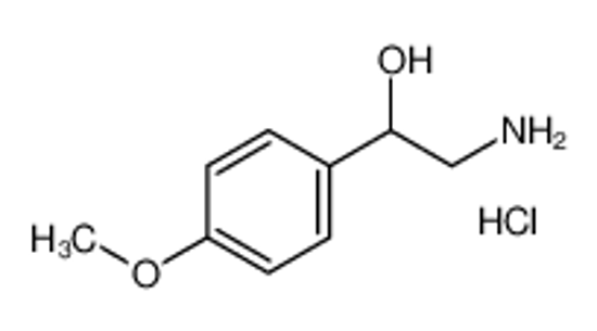 Picture of 2-amino-1-(4-methoxyphenyl)ethanol,hydrochloride