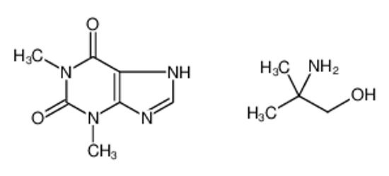 Picture of 2-amino-2-methylpropan-1-ol,1,3-dimethyl-7H-purine-2,6-dione