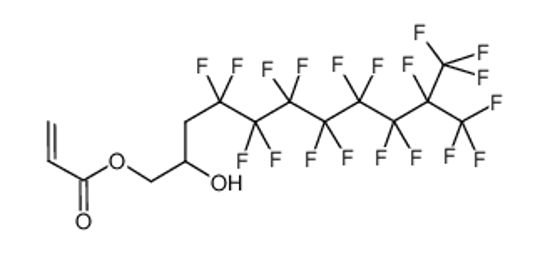Picture of [4,4,5,5,6,6,7,7,8,8,9,9,10,11,11,11-hexadecafluoro-2-hydroxy-10-(trifluoromethyl)undecyl] prop-2-enoate