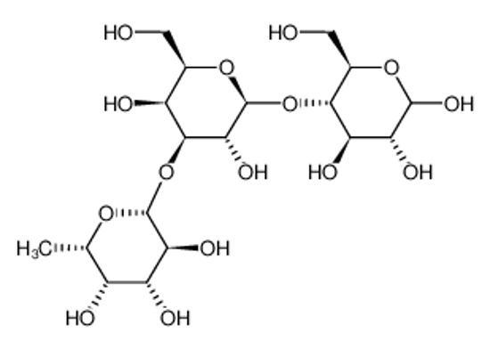 Picture of (3R,4S)-4-[[(2S,6S)-6-methyl-2,6-dihydropyran-2-yl]oxy]-3,4-dihydro-2H-pyran-2,3-diol