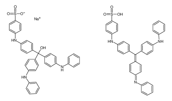Picture of sodium,2-[4-[bis(4-anilinophenyl)-hydroxymethyl]anilino]benzenesulfonate