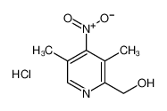 Picture of 4-NITRO 3,5-DIMETHYL 2-HYDROXYMETHYL PYRIDINE.HCL