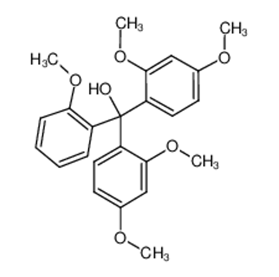 Picture of Bis(2,4-dimethoxyphenyl)(2-methoxyphenyl)methanol