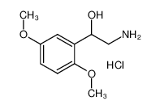 Picture of 2-amino-1-(2,5-dimethoxyphenyl)ethanol,hydrochloride