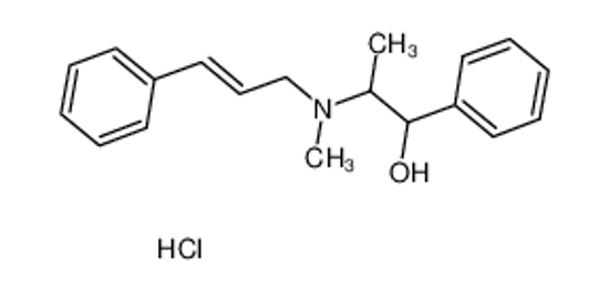Изображение 2-[methyl-[(E)-3-phenylprop-2-enyl]amino]-1-phenylpropan-1-ol,hydrochloride