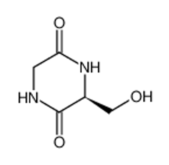 Picture of (3S)-3-(hydroxymethyl)piperazine-2,5-dione