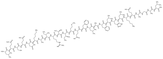 Picture of Galanin Message Associated Peptide, GMAP (16-41), amide,LQSEDKAIRTIMEFLAFLHLKEAGAL-NH2