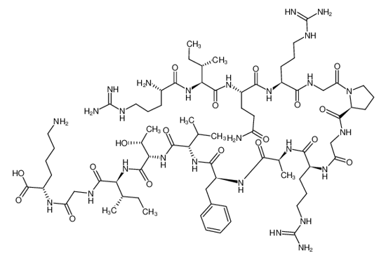 Picture of HIV-1 env Protein gp120 (278-292) (strains BH10, BH8, HXB2, HXB3, PV22)