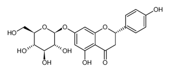 Picture of naringenin 7-O-β-D-glucoside