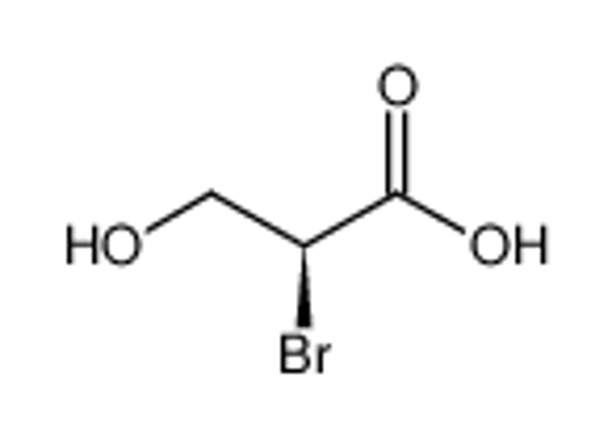 Picture of (2S)-2-bromo-3-hydroxypropanoic acid