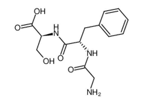Picture of 2-[[2-[(2-aminoacetyl)amino]-3-phenylpropanoyl]amino]-3-hydroxypropanoic acid