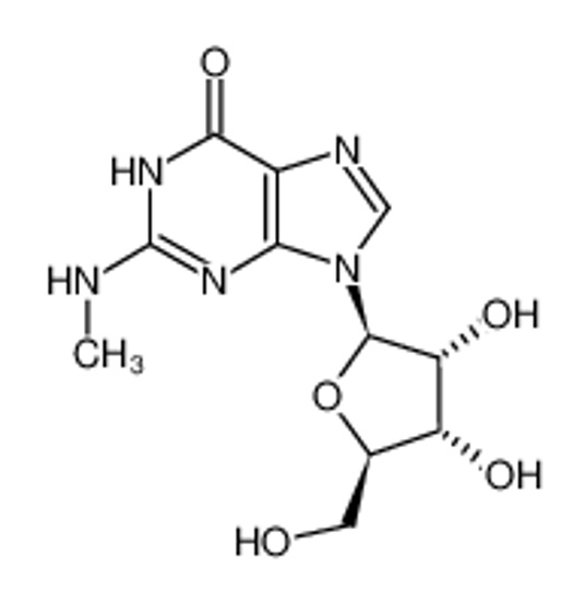 Picture of N2-METHYLGUANOSINE