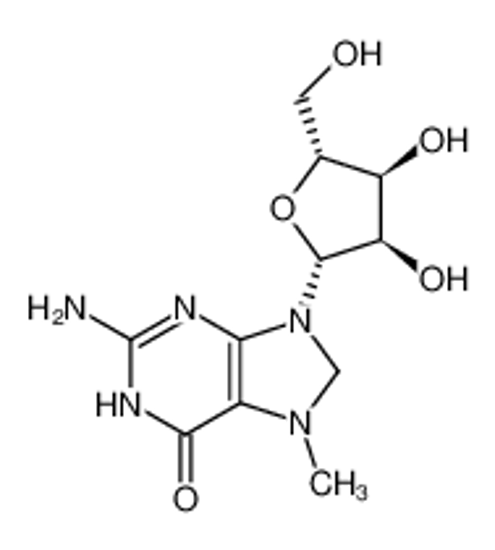Изображение 7-METHYLGUANOSINE