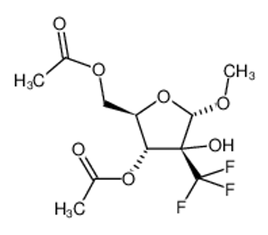 Picture of Methyl-2-C-(trifluoromethyl)-α-D-ribofuranoside-3,5-diacetate