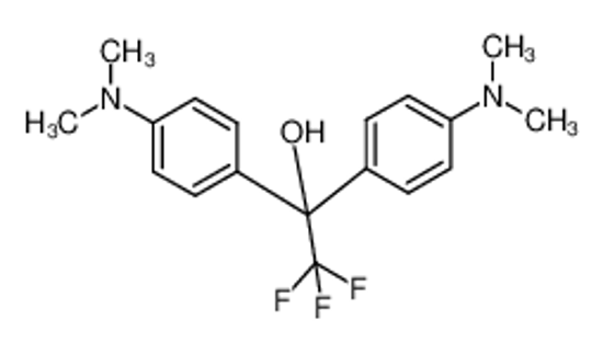 Picture of 1,1-bis[4-(dimethylamino)phenyl]-2,2,2-trifluoroethanol