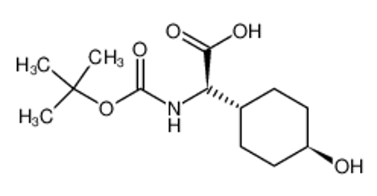Picture of 2-(4-hydroxycyclohexyl)-2-[(2-methylpropan-2-yl)oxycarbonylamino]acetic acid
