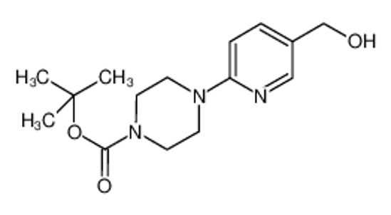 Picture of tert-butyl 4-[5-(hydroxymethyl)pyridin-2-yl]piperazine-1-carboxylate