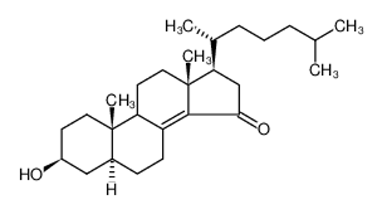 Picture of 3β-hydroxy-5α-cholest-8(14)-en-15-one
