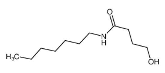 Picture of N-heptyl-4-hydroxybutanamide