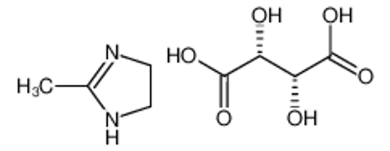 Picture of 2,3-dihydroxybutanedioic acid,2-methyl-4,5-dihydro-1H-imidazole