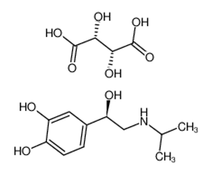 Picture of (-)-ISOPROTERENOL (+)-BITARTRATE SALT