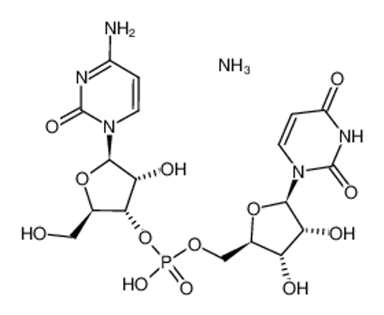 Picture of [5-(4-amino-2-oxopyrimidin-1-yl)-4-hydroxy-2-(hydroxymethyl)oxolan-3-yl] [5-(2,4-dioxopyrimidin-1-yl)-3,4-dihydroxyoxolan-2-yl]methyl hydrogen phosphate,azane