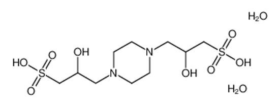 Picture of 3,3'-(Piperazine-1,4-diyl)bis(2-hydroxypropane-1-sulfonic acid) dihydrate