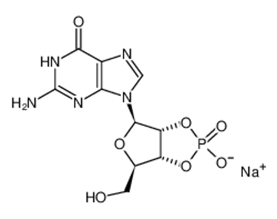 Picture of GUANOSINE 2':3'-CYCLIC MONOPHOSPHATE SODIUM SALT