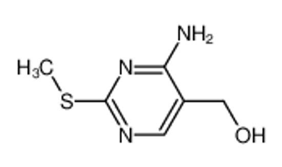 Изображение 4-Amino-5-Hydroxymethyl-2-(Methylthio)Pyrimidine
