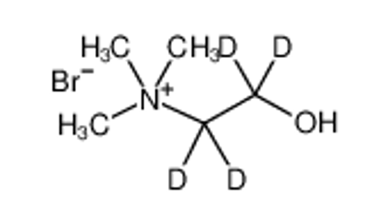 Picture of trimethyl-(1,1,2,2-tetradeuterio-2-hydroxyethyl)azanium,bromide